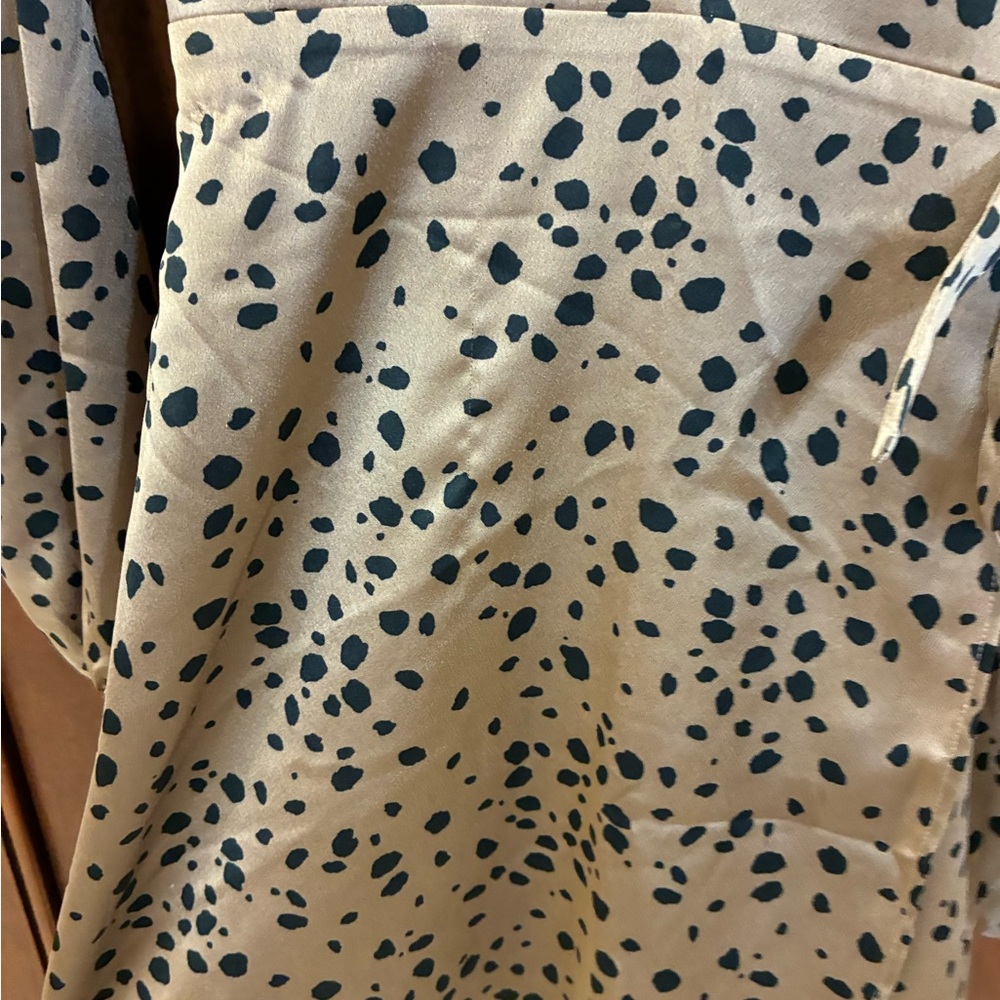 2/$40 Abercrombie Leopard Print Wrap Dress - Picture 4 of 9